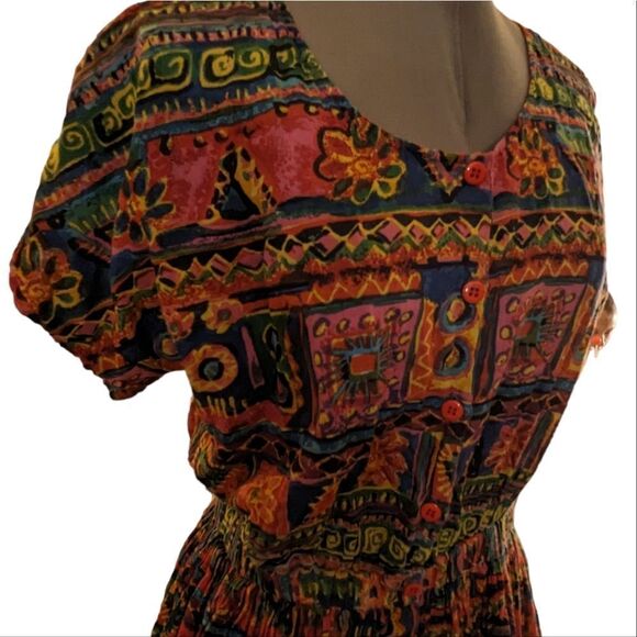 La Cera comfort wear vintage romper - Picture 3 of 7
